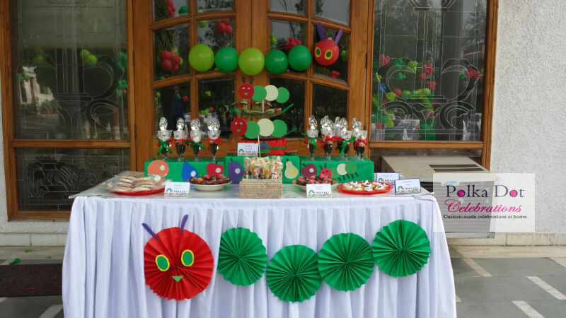 Hungry Caterpillar Themed Party