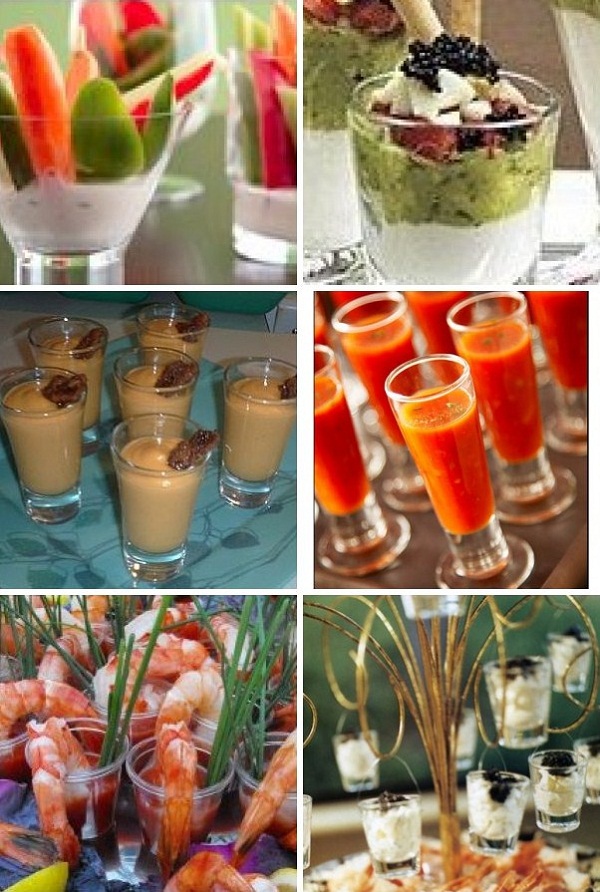 Food Served in Glasses