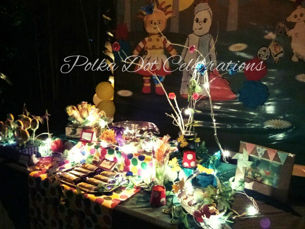In the night garden theme party