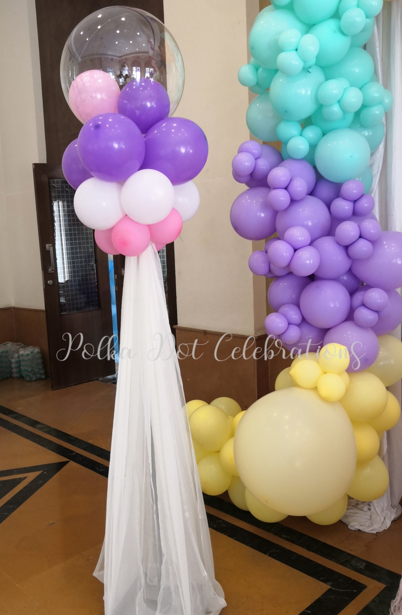 Pastel Balloon Decorations